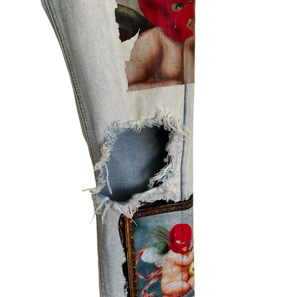 Capital Denim Heavens Heist Light Blue Denim Jeans Men’s 28 - Picture 5 of 12